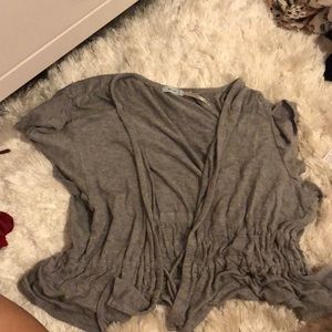 Tie Front Short Sleeve Top